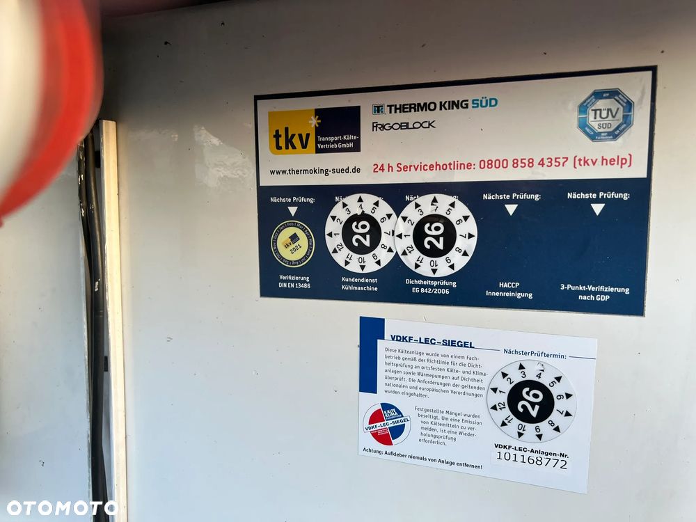 Lamberet Chłodnia -30/+20 - 32