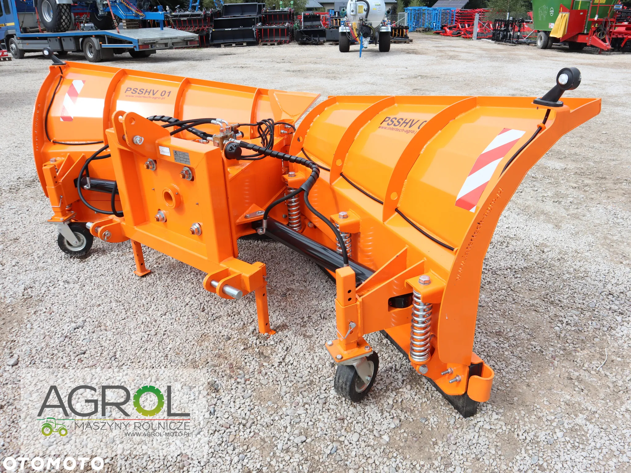 Pług śnieżny do śniegu PSSHV-01 3,15m TUZ Inter-Tech - 5