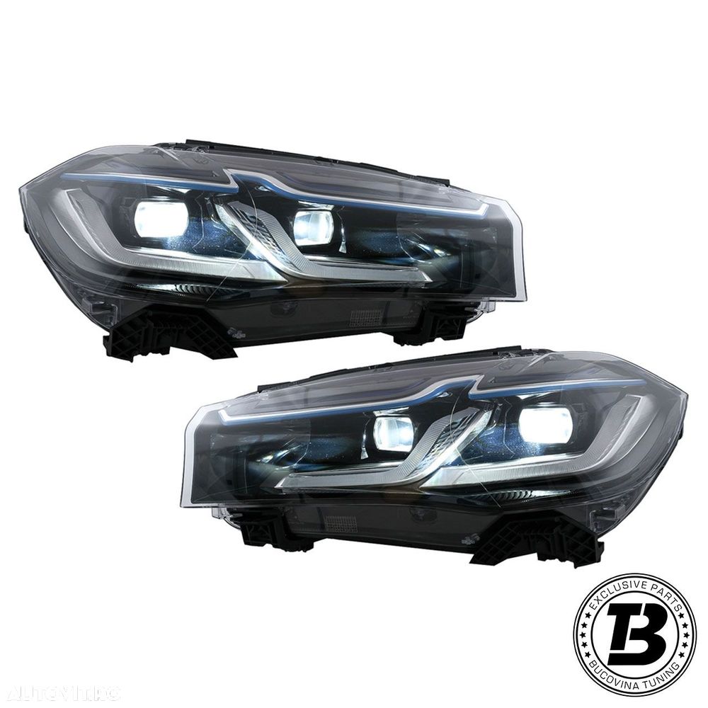 Faruri Full LED compatibile cu BMW X5 F15 Conversie la LED - 1