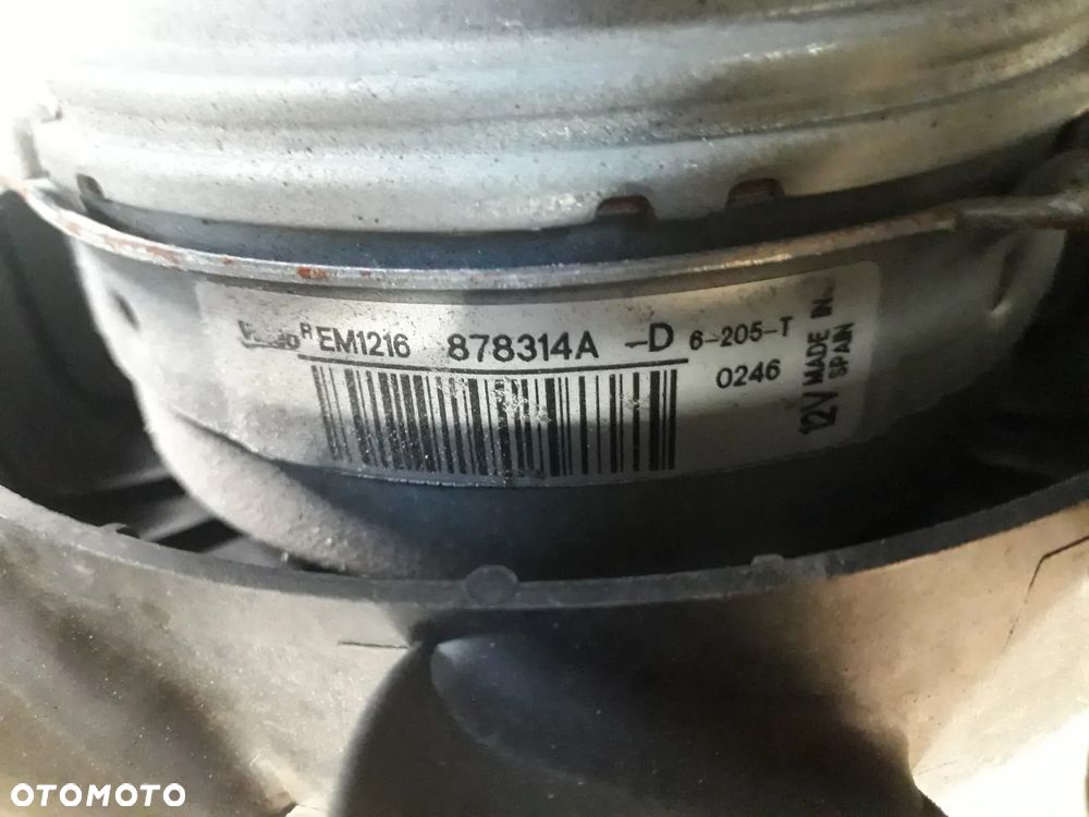 wentylator chłodnicy wody 878314A A6 C6 2.0 2.4 - 2