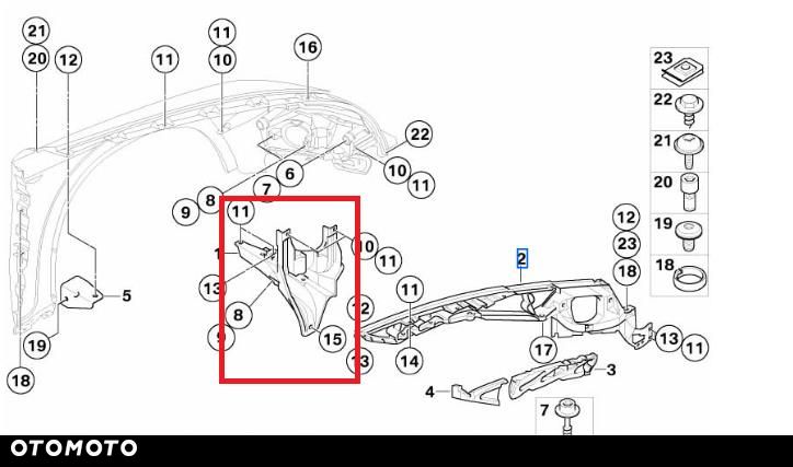 Części BMW X5 E70 LCI 2008-2013 nowe, nieużywane - 39