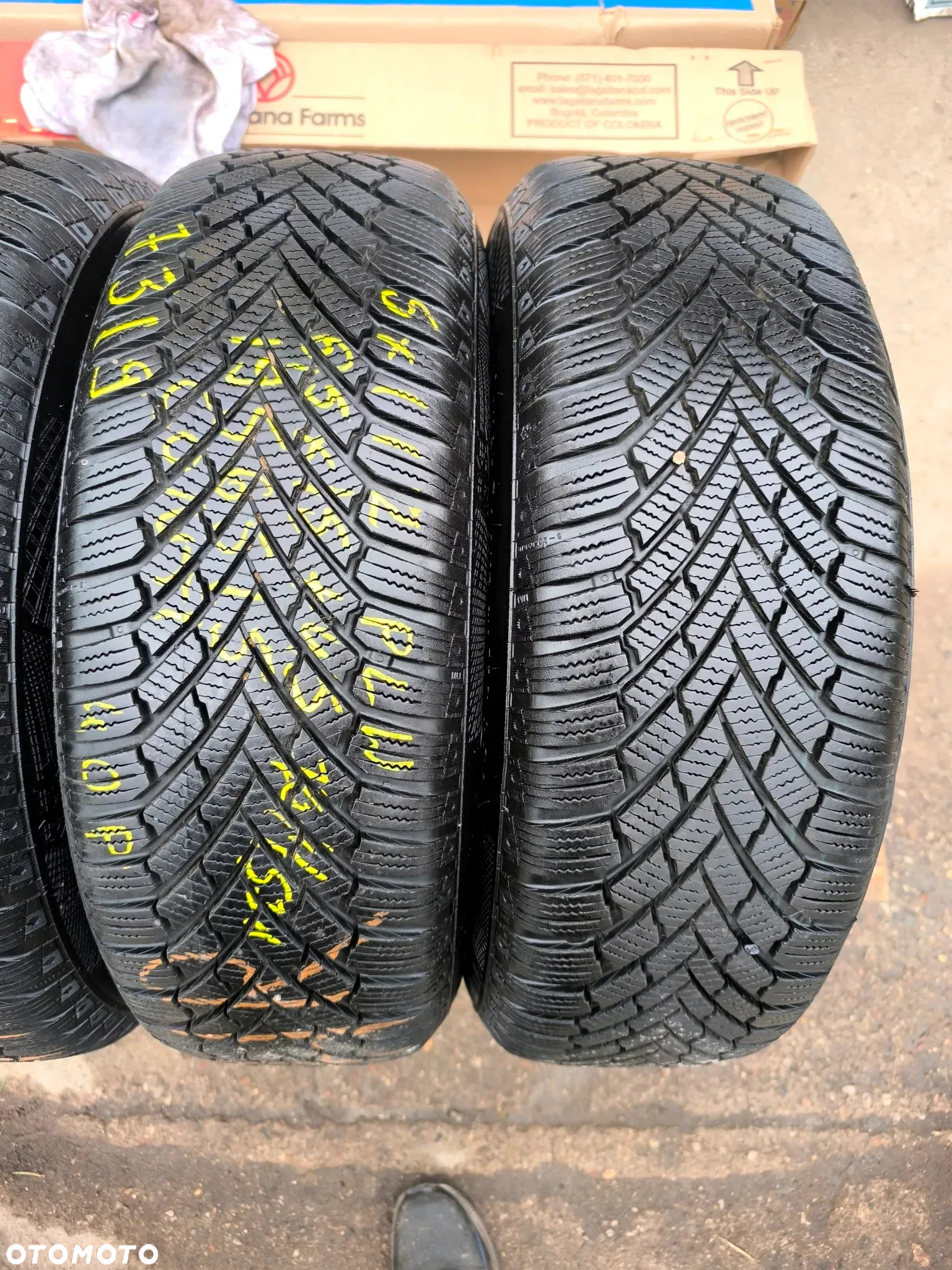 195/65R15 91T Opony Zimowe Zima CONTINENTAL WinterContact TS860 7,5mm Legnica ALU-RAD 195/65 - 3