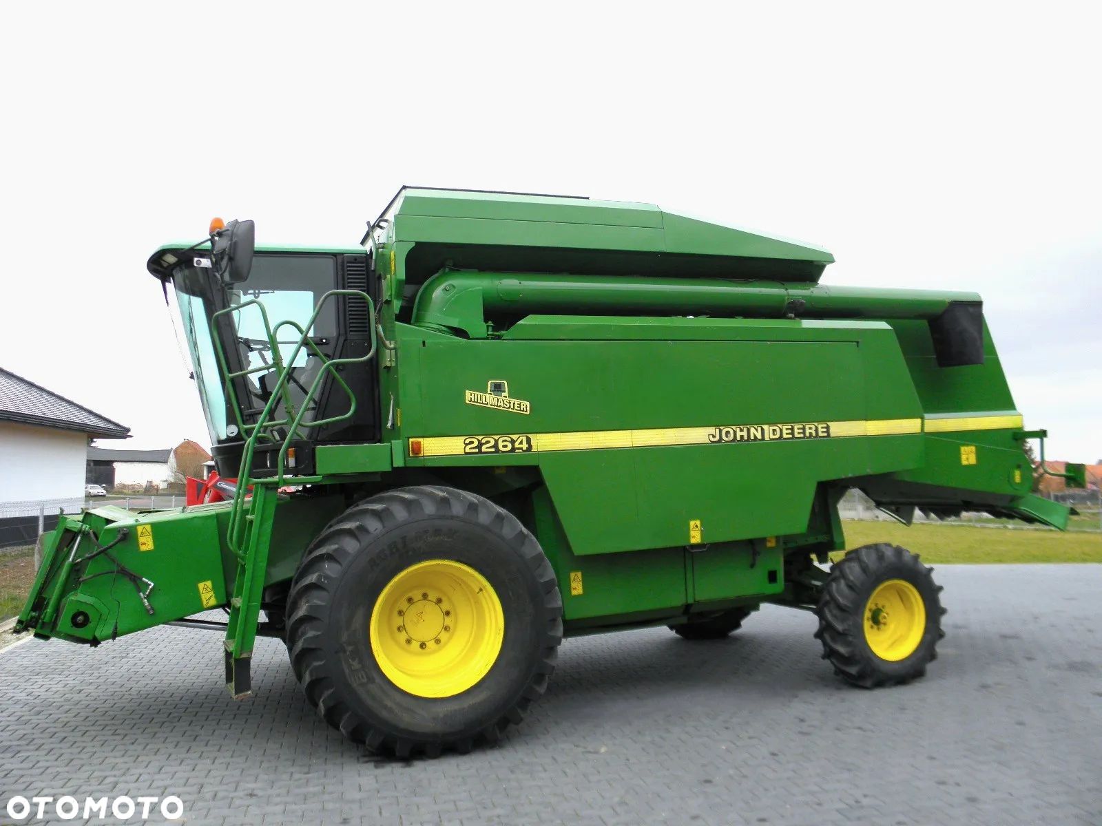 John Deere 2264 HM 1998 Rok, heder 6,1 m, Stol do rzepaku, Nie Malowany, Stan Bardzo Dobry - 1
