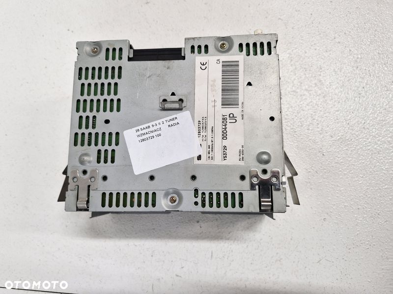 SAAB 93 9-3 2 II TUNER WZMACNIACZ RADIA 12803729 - 2