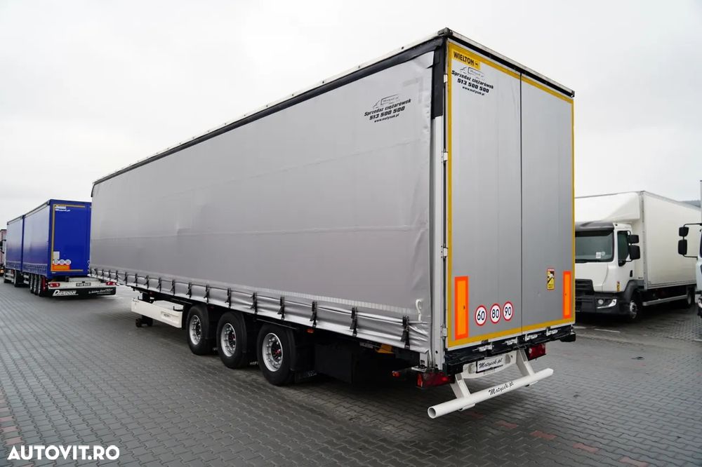 Wielton CORTINĂ WIELTON / MEGA / ACOPERIȘ CULISANT / SISTEM BDE - STALPINI CULISANTI / SAF / ACOPERIȘ ARMAT - 5