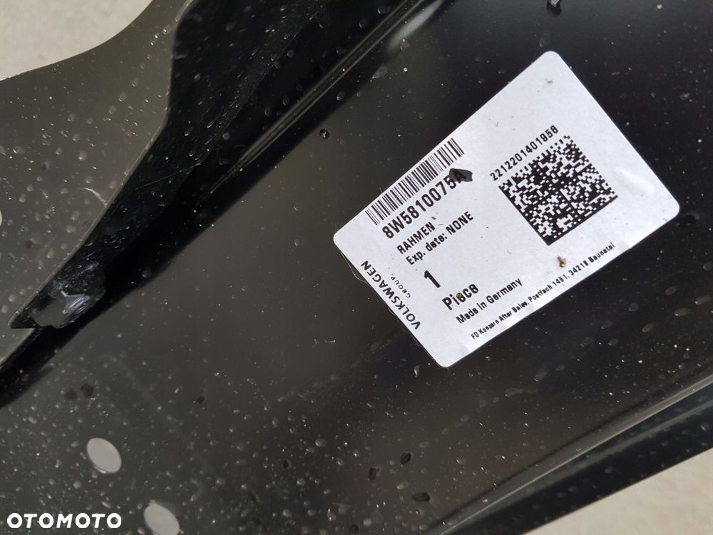 audi a4 b9 lewy próg poszycie progu słupek rama bok 8w5809075a 8w5810075a - 5