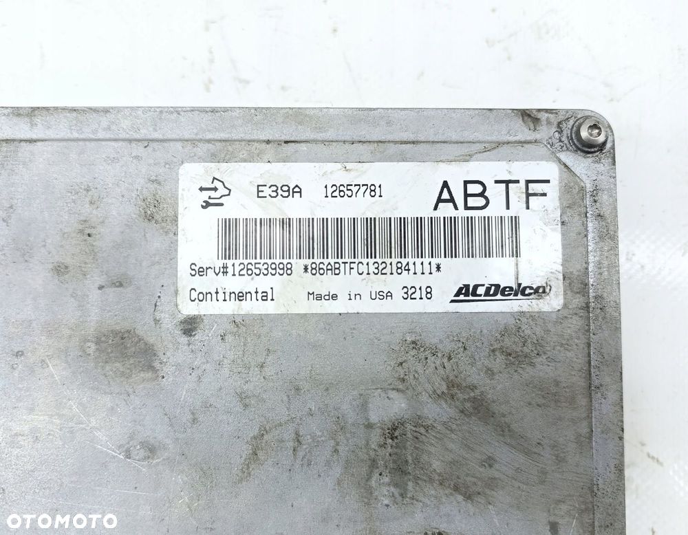 KOMPUTER SILNIKA STEROWNIK CHEVROLET CAPTIVA 2.2 VCDI 12657781 / ATBF - 4