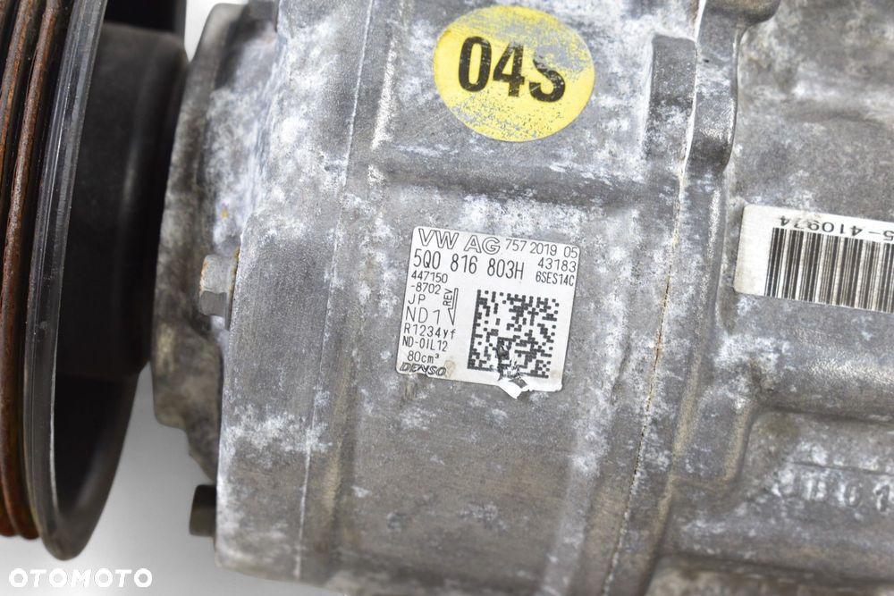 Sprężarka Klimatyzacji VW GOLF VII AUDI A3 8V 1.6 2.0 TDI 5Q0816803H - 5