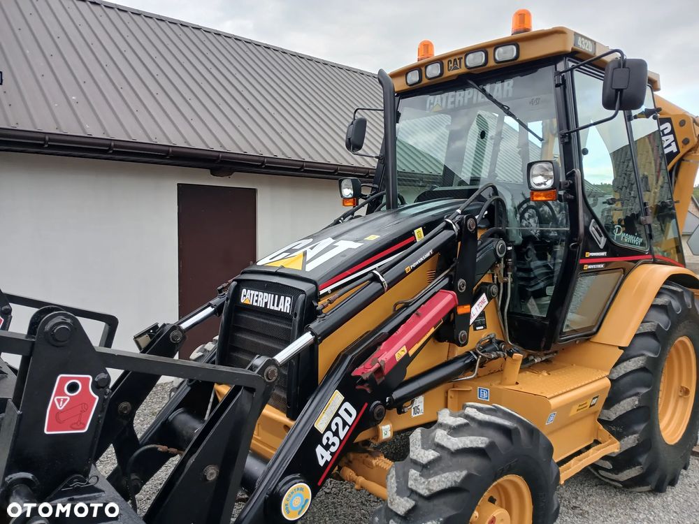 Caterpillar 432D PREMIER/JOYSTICK/2 ŁYŻKI - 7