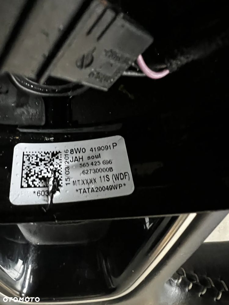 KIEROWNICA SKÓRA AUDI A4 S4 B9 A5 S5 F5 S-LINE 8W0419091P * - 3