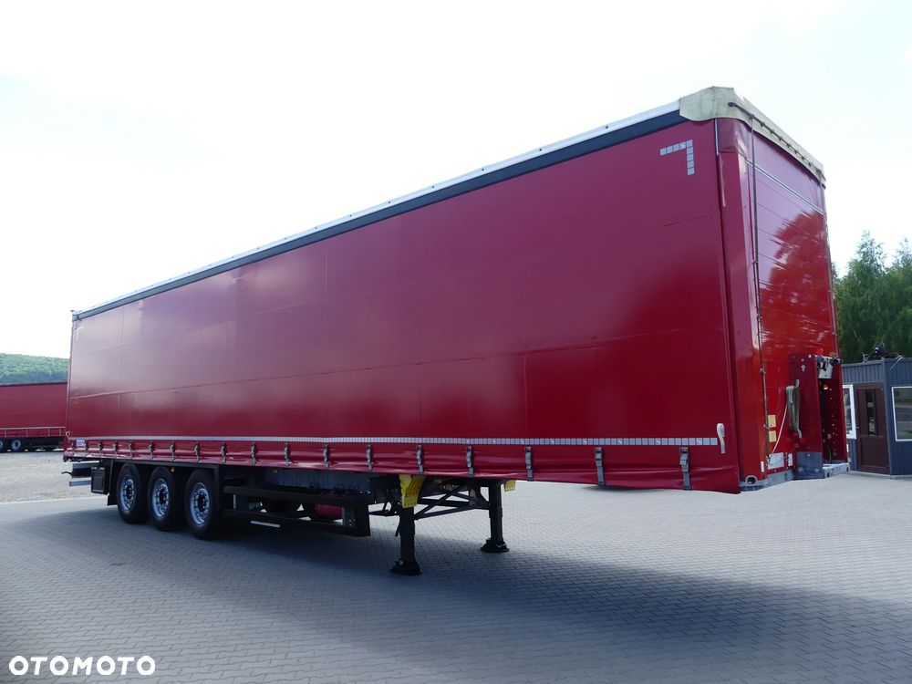 Schmitz Cargobull FIRANKA / STANDARD / OŚ PODNOSZONA / W OCYNKU / - 13