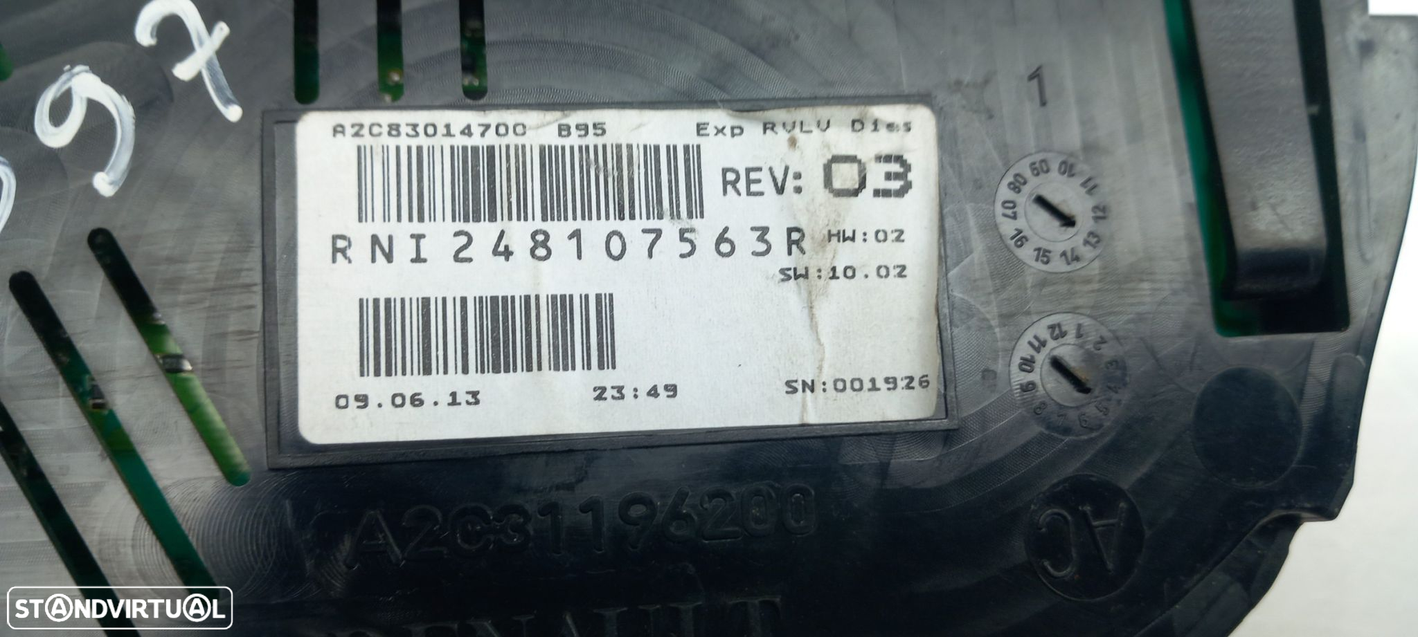 Quadrante / painel de instrumentos RENAULT Megane III (BZ0_) - 5