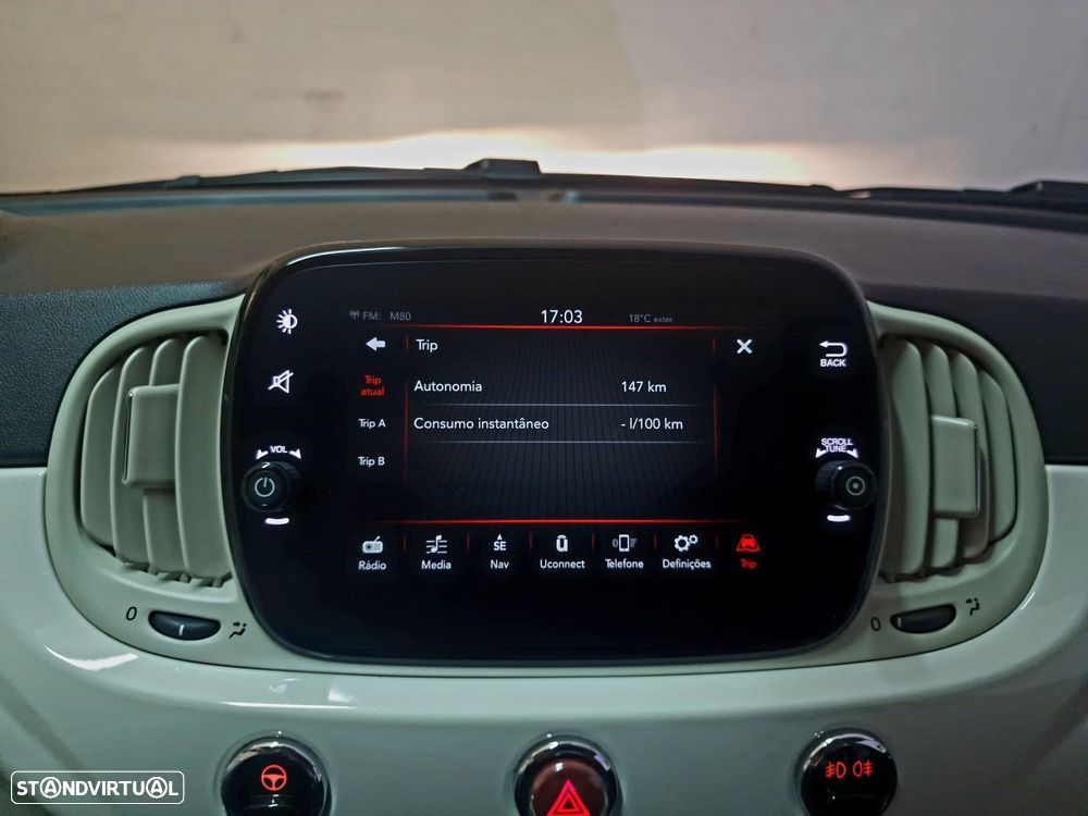 Fiat 500C 1.2 Lounge Dualogic - 36