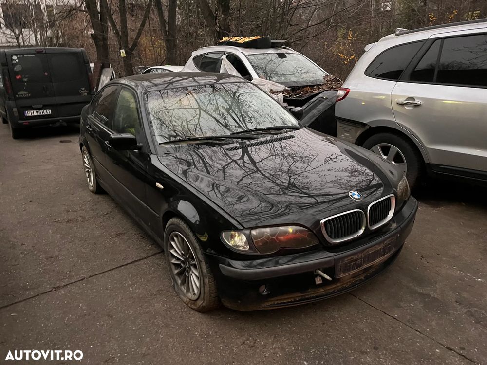 Dezmembrez Bmw seria 3 e46 320d euro 4 negru 2004 SCHWARZ 2 - 1