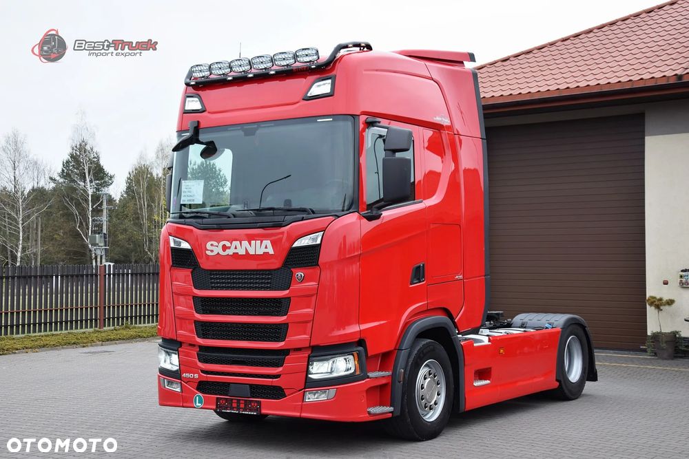 Scania S450 / FULL LED / KLIMA POST. / RETARDER / ZBIORNIKI  1400 L /  DUŻE ZEGARY - 2