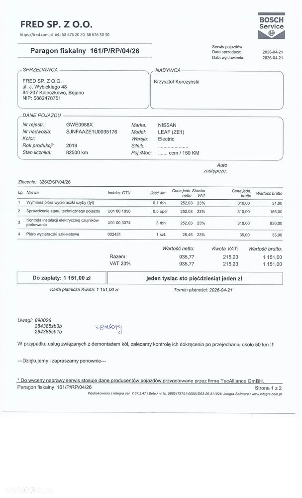 Nissan Leaf 40kWh Tekna - 34