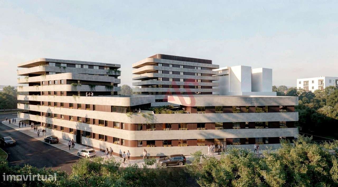 Apartamento T2 inserido no Edifício Bellevue II – Meixomil, Paços de F - Grande imagem: 2/21