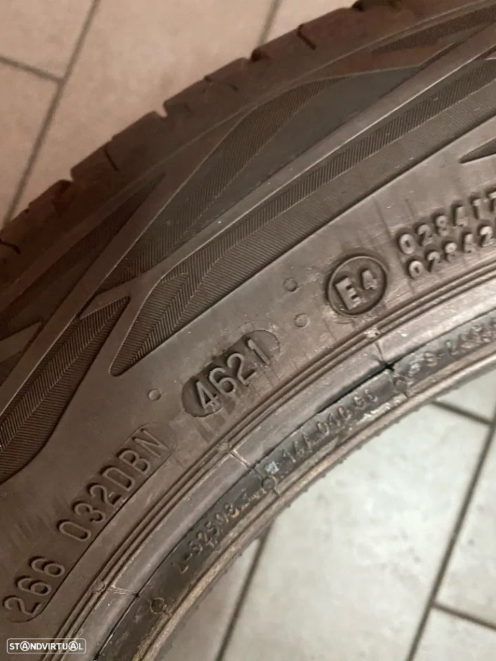 1 Pneu 185/55/15 Continental EcoContact 6 de 2021 com mais de 95% de piso - 3