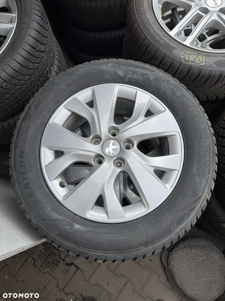Nowe koła aluminiowe zimowe 5x108 6,5x16 et47 Peugeot Citroen Volvo - 2