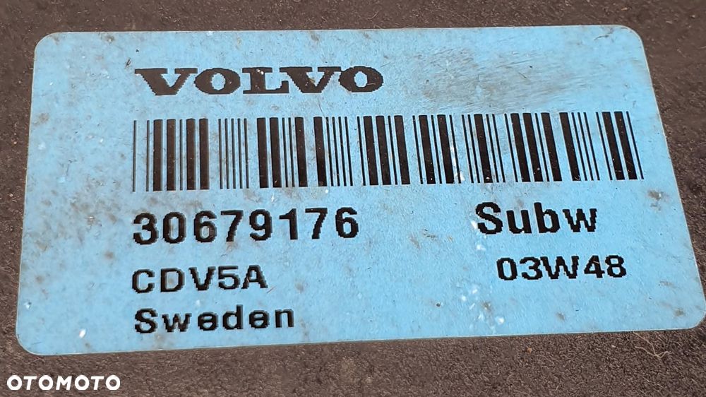 GŁOŚNIK SUBWOOFER VOLVO XC90 30679176 - 3