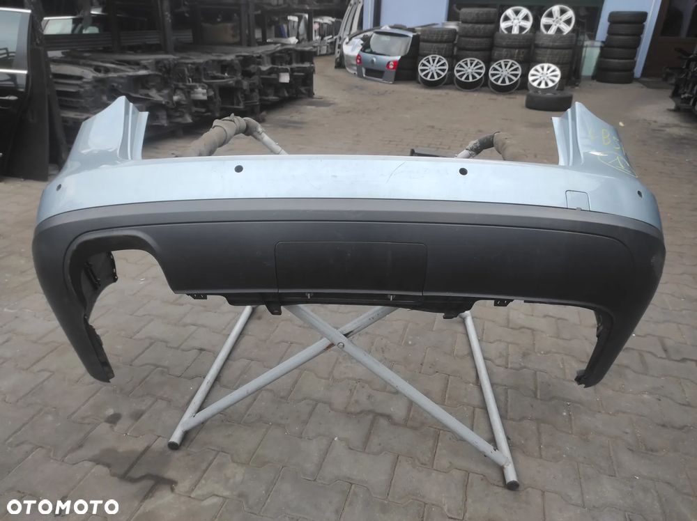 VW PASSAT B6 KOMBI ZDERZAK TYŁ TYLNY CHROM HAK HOLOWNICZY PDC CZUJNIKI PARKOWANIA LB5M BŁĘKITNY WYSYŁKA !!!!! - 3
