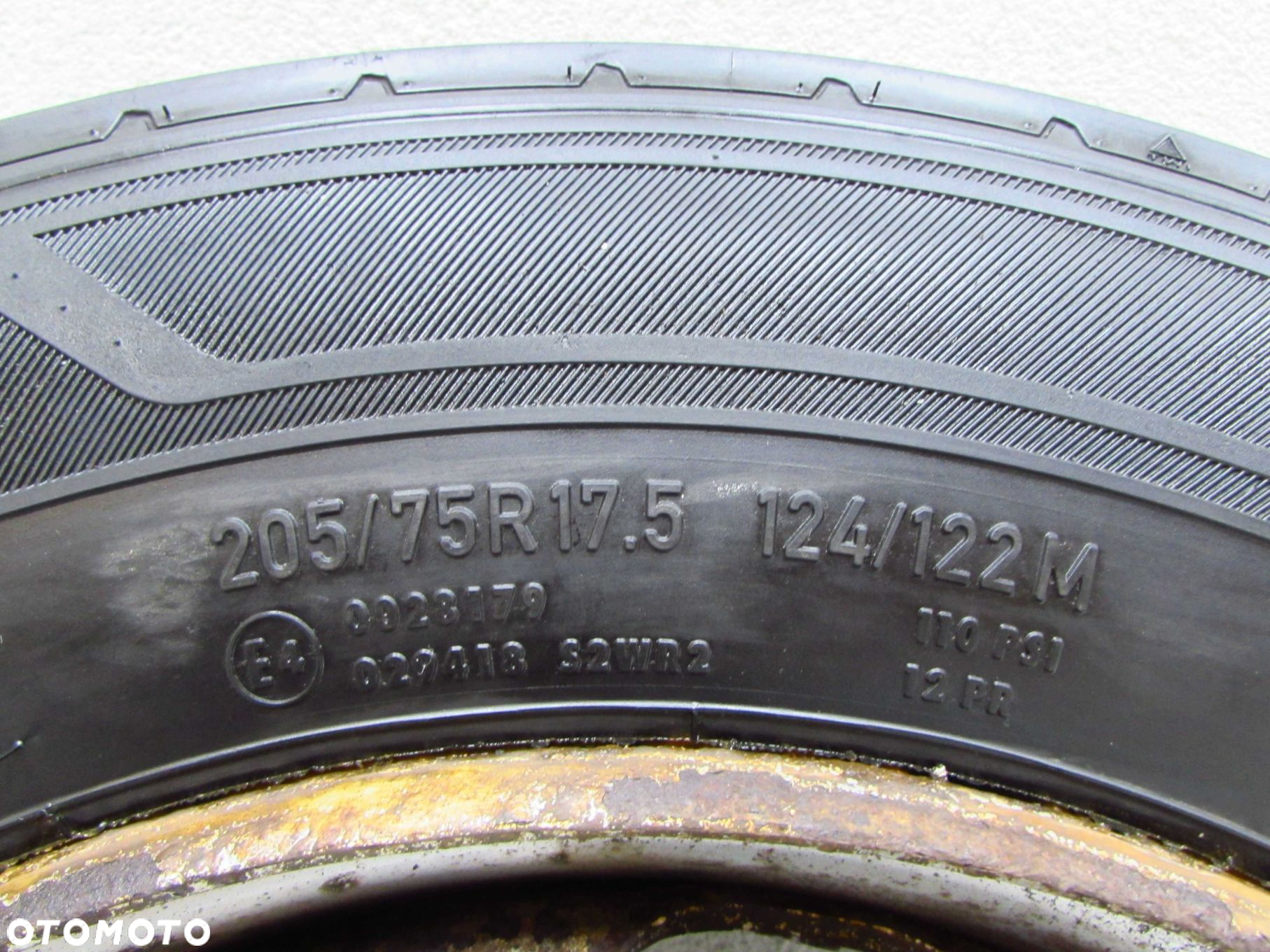 MITSUBISHI CANTER FUSO 7C 07-21 KOLO FELGA ZAPAS 6x220 17,5X6 205/75R17,5 - 6