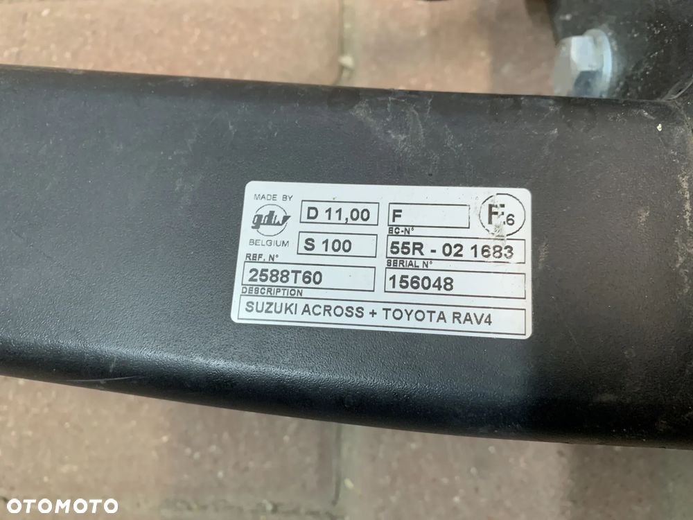 TOYOTA RAV4 V 2019- SUZUKI ACROSS HAK HOLOWNICZY GDW BELKA HAKA TYLNEGO TYLNA TYŁ - 4