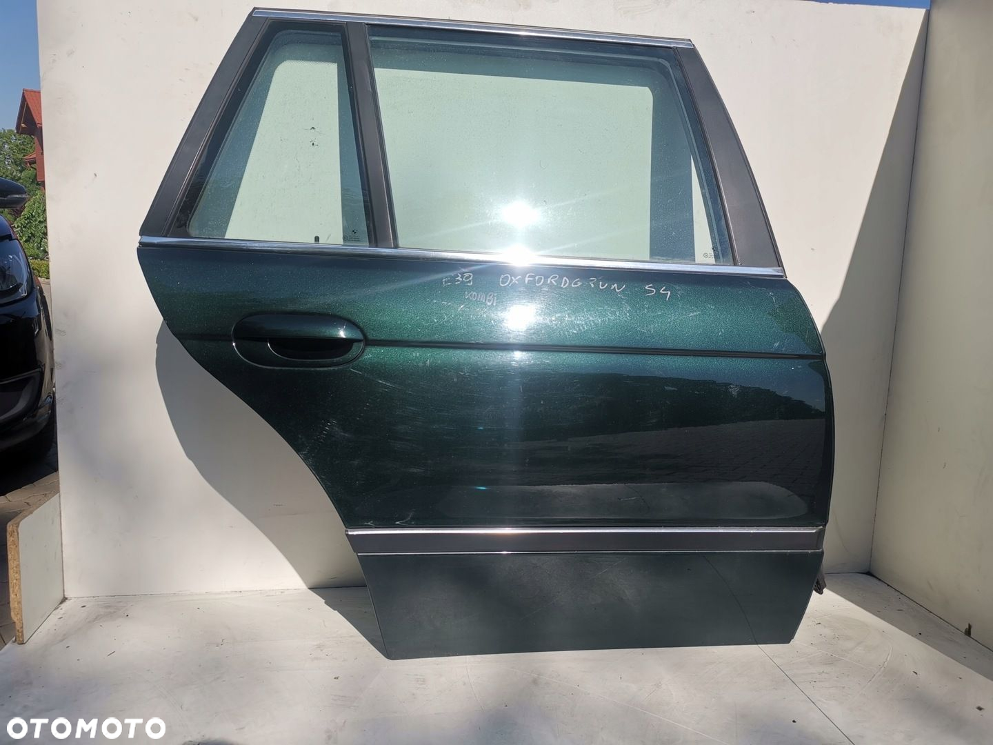 BMW E39 KOMBI DRZWI PRAWE TYLNE TYŁ OXFORDGRUEN - 2