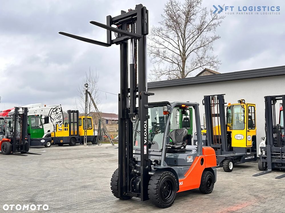 Toyota 52-8FDJF35 / DIESEL / 2016 / JEDYNE 2096 MOTOGODZIN / WOLNY SKOK / DUPLEX / JAK NOWA - 34