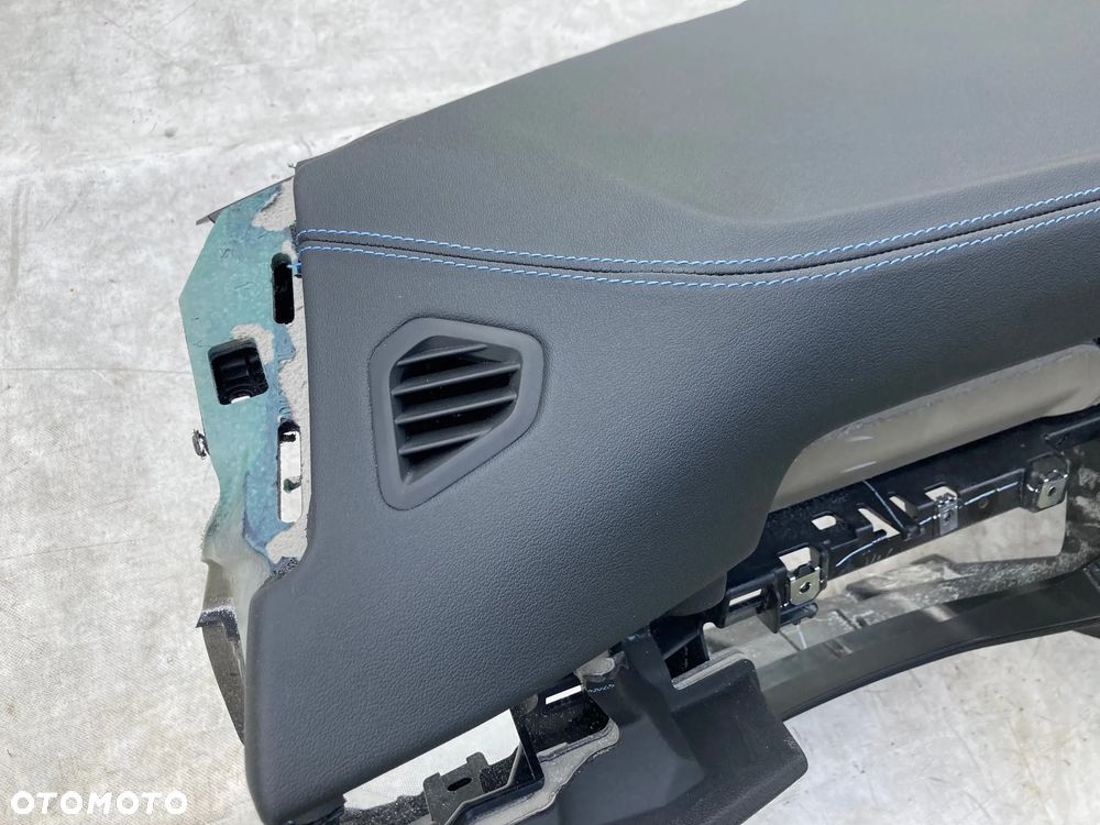 BMW 3 G20 G21 M3 G80 G81 M4 G82 G83 G22 G26 DESKA KONSOLA KOKPIT PULPIT PÓŁKA PARAPET AIRBAG KOLAN PODUSZKI POWIETRZNE KIEROWCY PASAŻERA KOLANOWA KURTYNY KURTYNA PASY PAS naprawa Raz2 !!! SKÓRA - 11