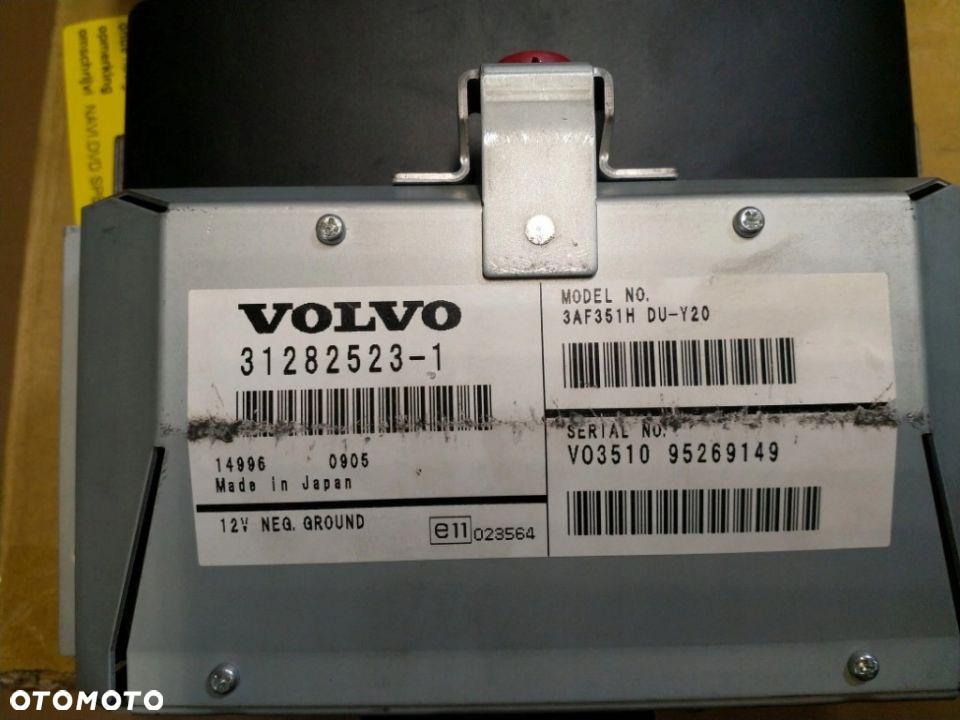 RADIO NAWIGACJA PANEL KLimy volvo v70 iii 09' kpl - 5