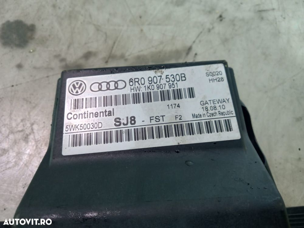 Modul control gateaway 6r0907530b Skoda Fabia 2 [facelift] [2010 - 20 - 2