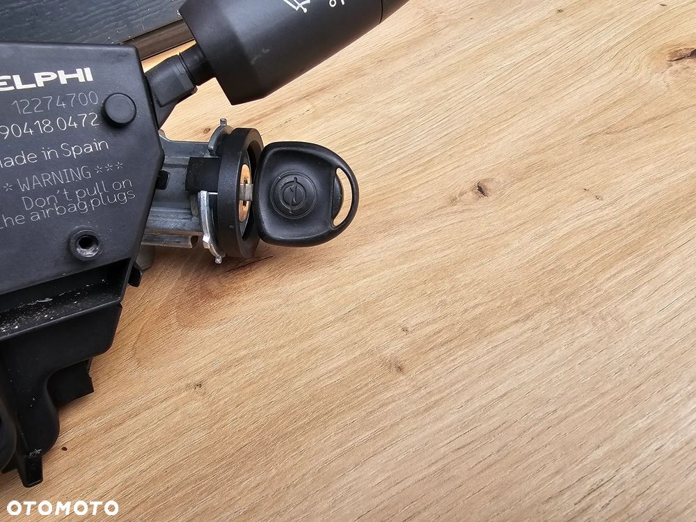 ZESTAW STARTOWY LICZNIK CIM STEROWNIK 55557932 STACYJKA SKRZYNKA OPEL CORSA D 1.0 B  Z10XEP 100% OK - 8