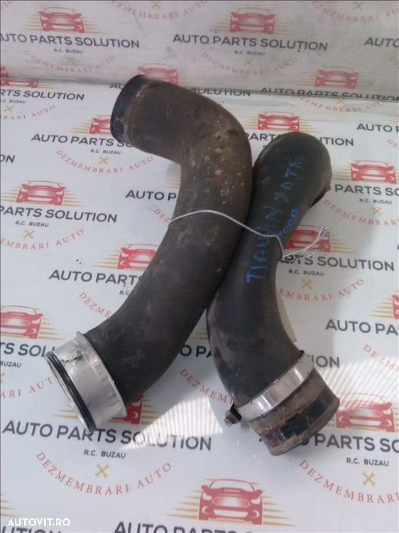 furtun intercooler  2 buc  vw tiguan 2.0 tdi an fabr. 2009 - 1