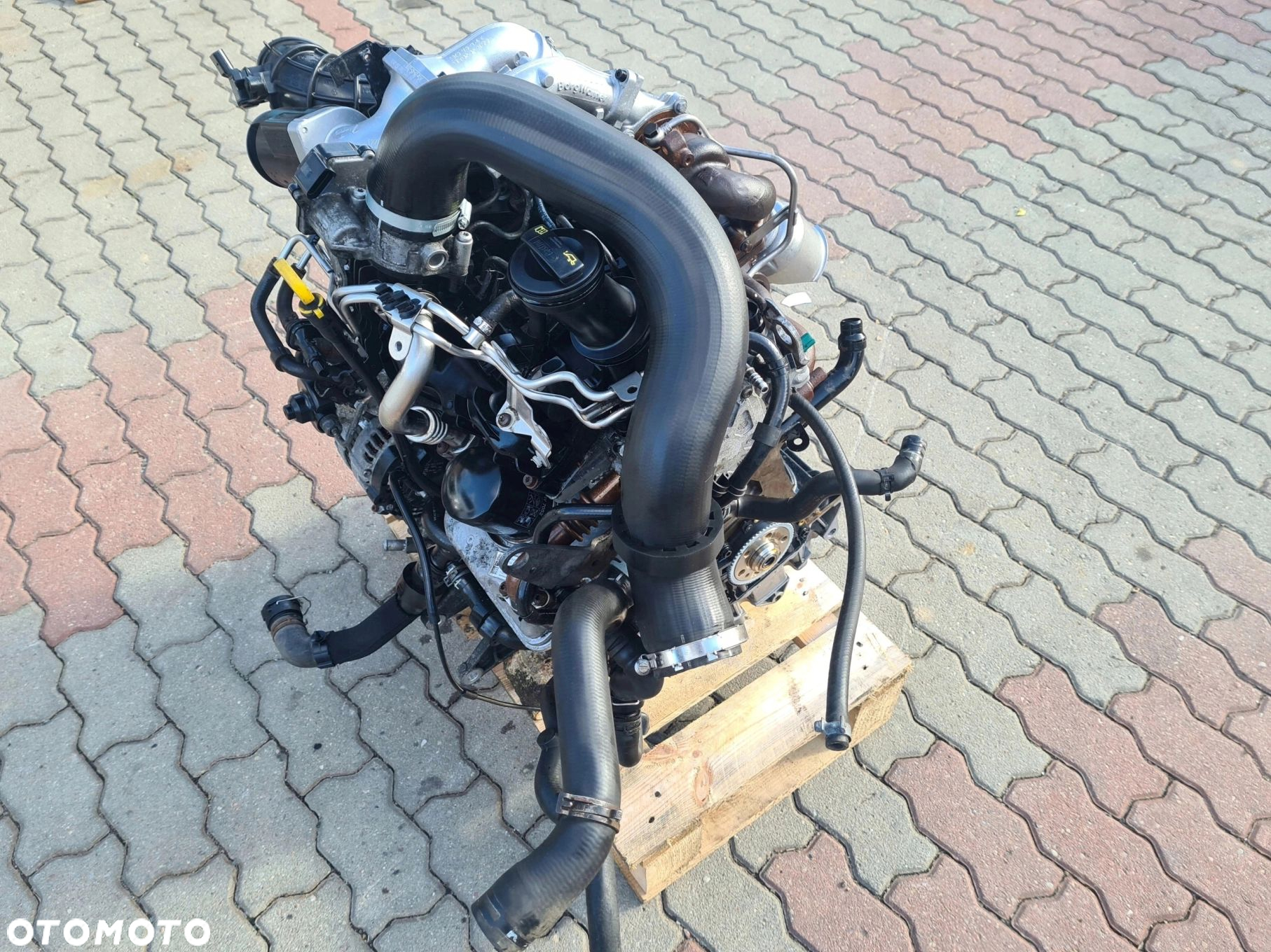 VW T5 LIFT 2.0 BiTDI silnik kompletny z osprzętem CFCA 92 000 KM - 3