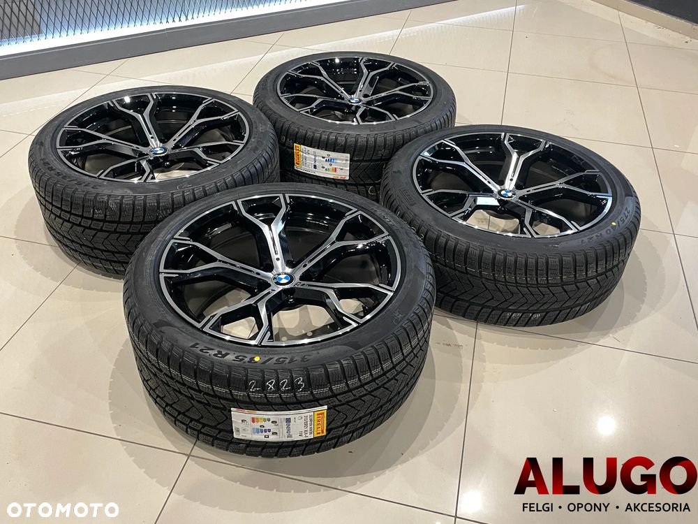 Kompletne Koła 21" 5x112 Carbonado Ring Bmw X5 X7 7 series - 1