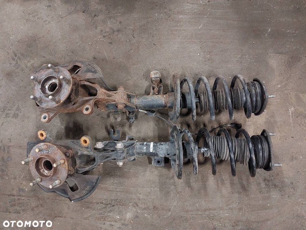 AMORTYZATOR SPRĘŻYNA ZWROTNICA LEWY + PRAWY PRZÓD MAZDA 6 III GJ 2.2 D - 1