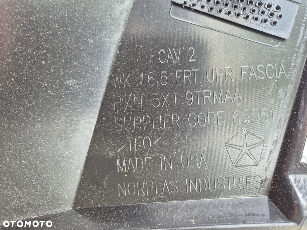 Zderzak przód przedni Jeep Grand Cherokee WK 17- 5X19TRMAA 68334921AA - 10