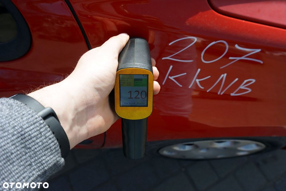 MASKA ZDERZAK BŁOTNIKI LAMPY 207  KKNB  PEUGEOT 2006-2009 CZERWONY PRZÓD KOMPLETNY - 17