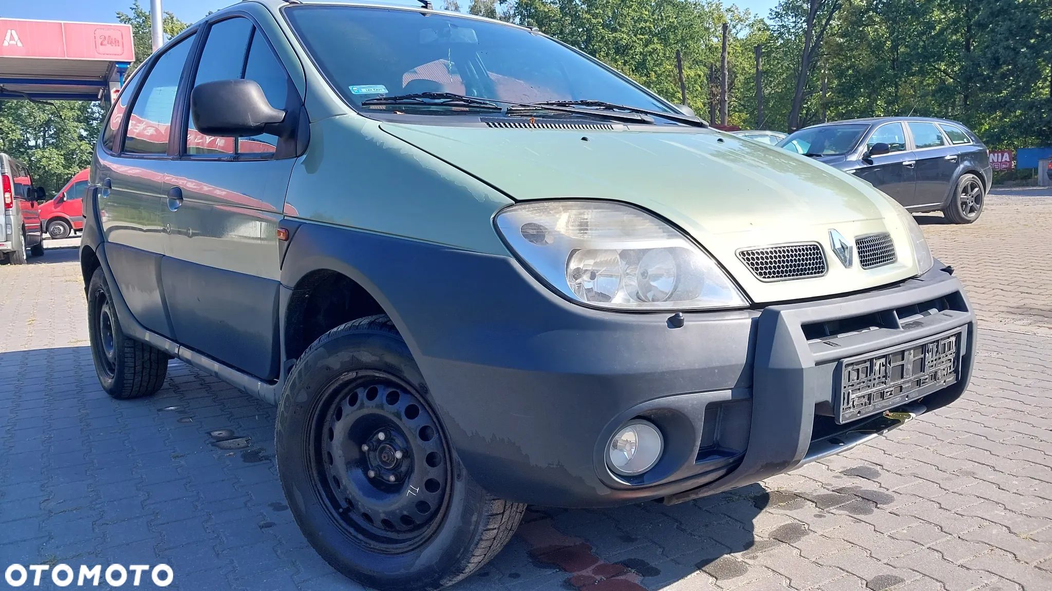 Renault Scenic RX4 silnik 2.0 16v F4R drzwi maska zderzak NV191 maglownica dyfer półoś sanki cewka fotel skóra fotele skórzane boczki podłokietnik przepustnica wachacz WSZYSTKIE CZĘŚCI - 1