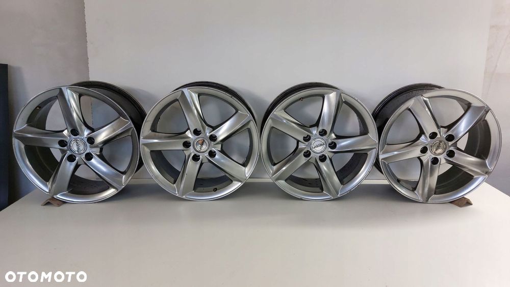 4× felga aluminiowa mega wheels tigera silver 7.5" x 17" 5x112 et 36 - 1
