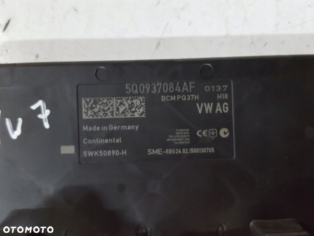 VW GOLF 7 VII 12-16r MODUŁ KOMFORTU BCM - 2