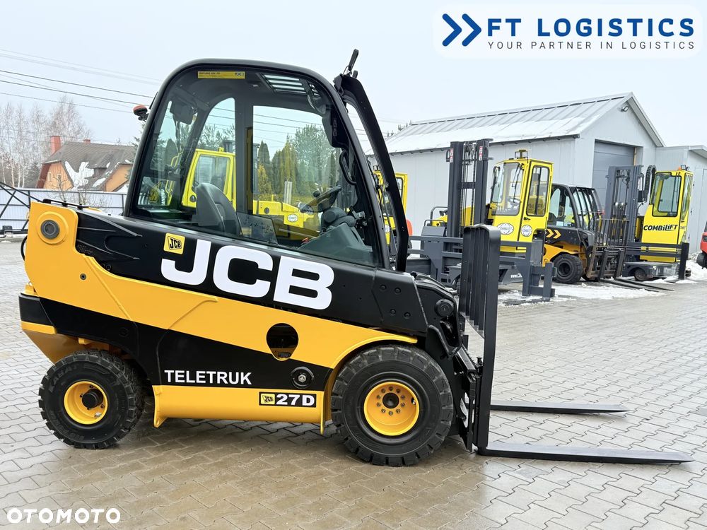 JCB WÓZEK TELESKOPOWY JCB TLT27D / PEŁNA KABINA / 2019 ROK / OGRZEWANIE / PRZESUW BOCZNY - 5