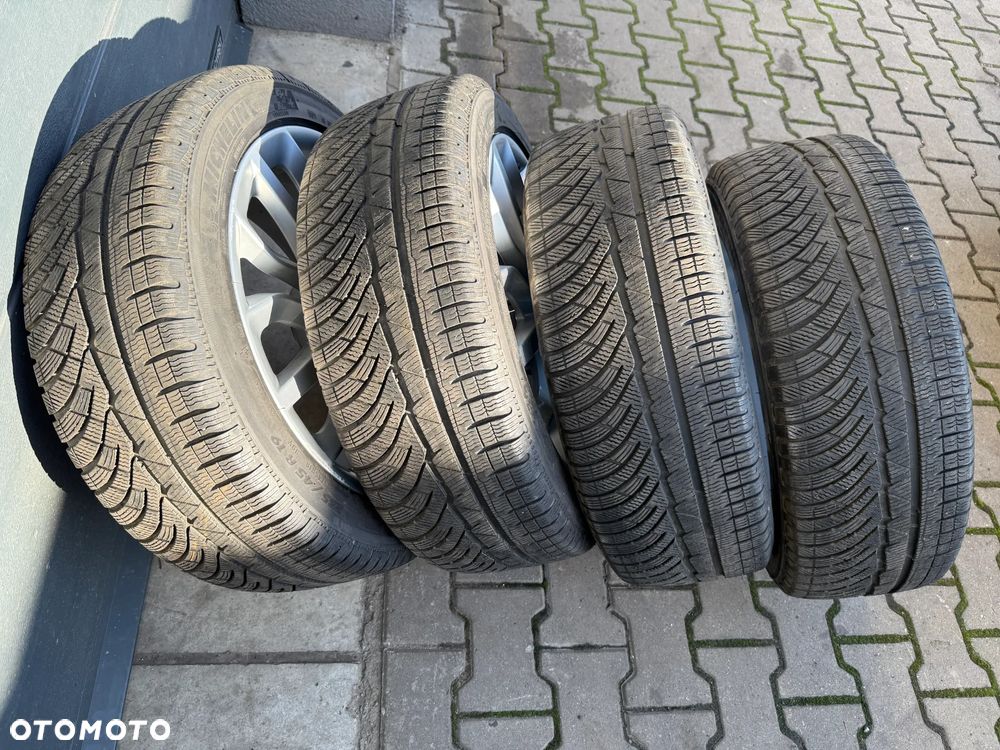 Koła zimowe ALU 19'' AUDI A6 4G0601025 5X112 7,5J ET33 235/45r19 MICHELIN - 3