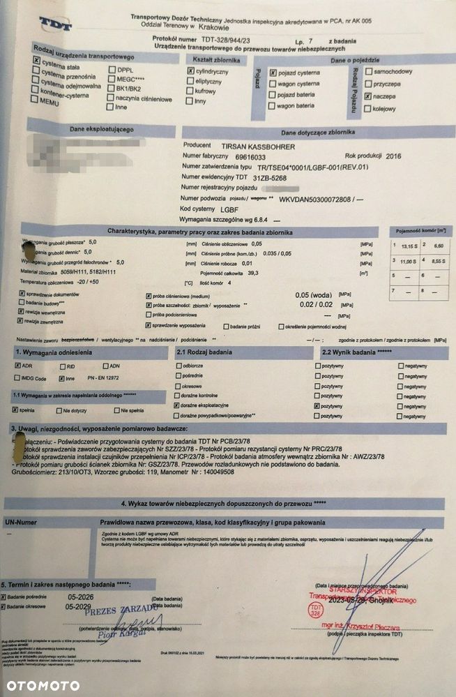 Kassbohrer Cysterna Paliwowa LGBF 4 Komorowa Mało Używana Super Stan! - 19