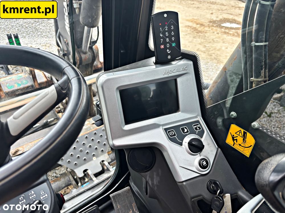 Mecalac 9 MWR KOPARKA KOŁOWA 2019R. | MECALAC 11 KOMATSU PW 98 TEREREX TW 95 110 WACKER NEUSON 100 YANMAR - 25