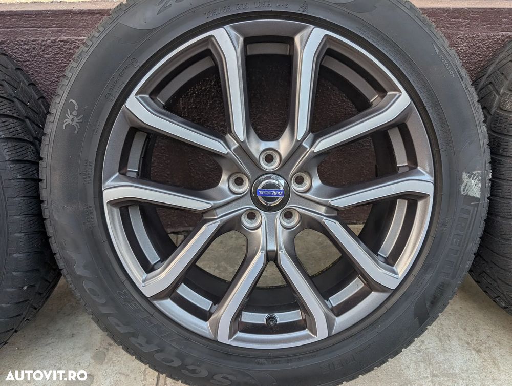Jante LESATH 19'' 5x108 Volvo XC60 XC40 XC90 XC70 anvelope 235/55 R19 Pirelli 31400076 - 4