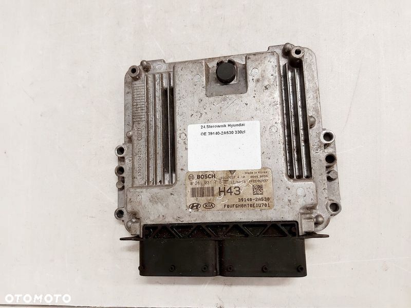 hyundai i40 1.7 crdi sterownik komputer silnika ecu 39140-2a530 - 1