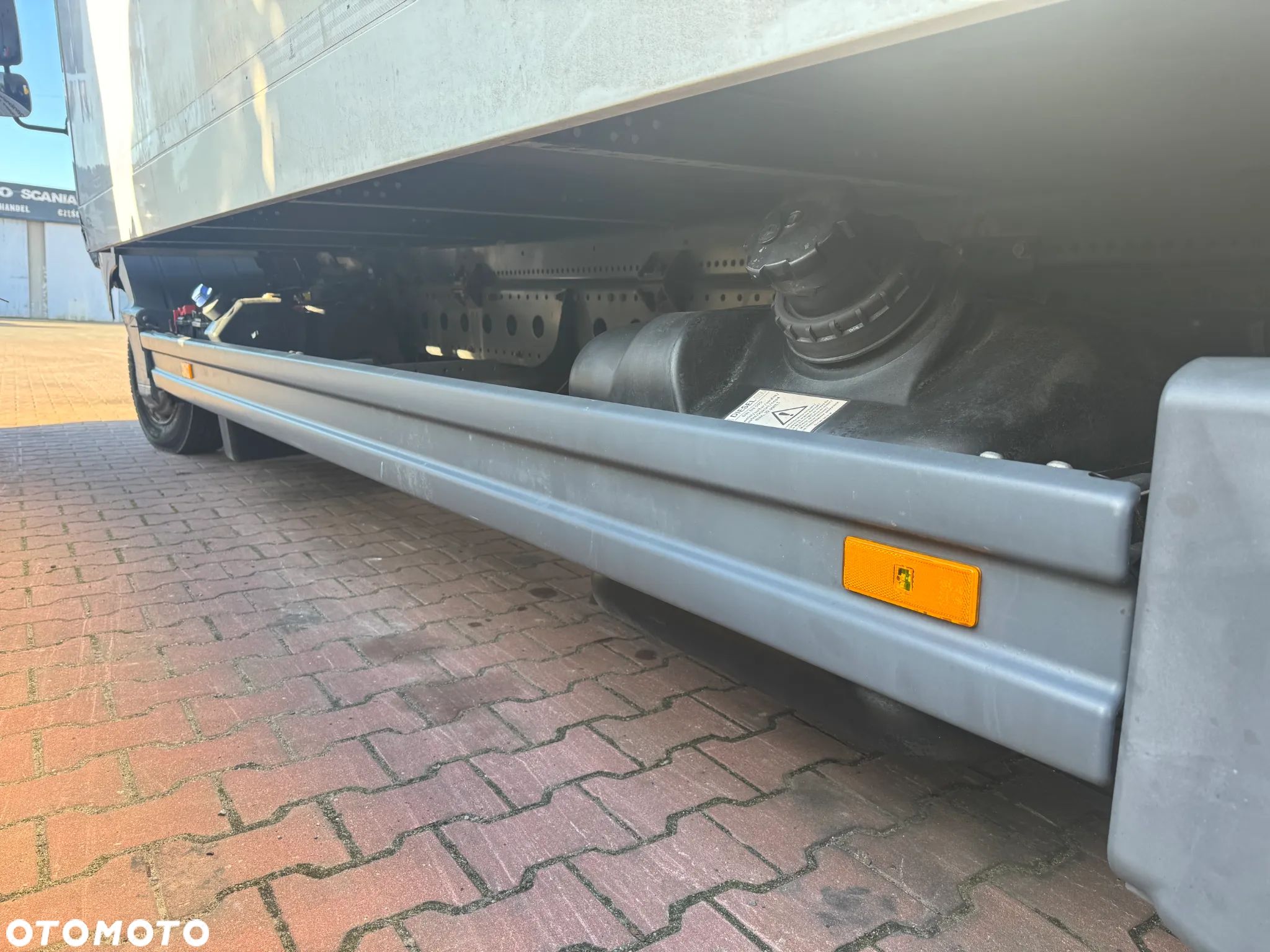 Osłona Międzyosiowa Rowerowa L Mercedes Atego Axor 353cm - 1