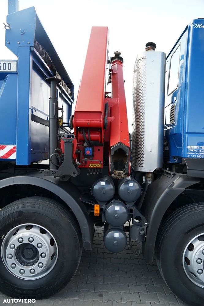 Iveco TRAKKER 410 EEV / 8X4 / Basculantă pe două laturi / HYDROBORTA / BORDMATIC / HDS HMF 1730 K2 / EURO 5 EEV - 19